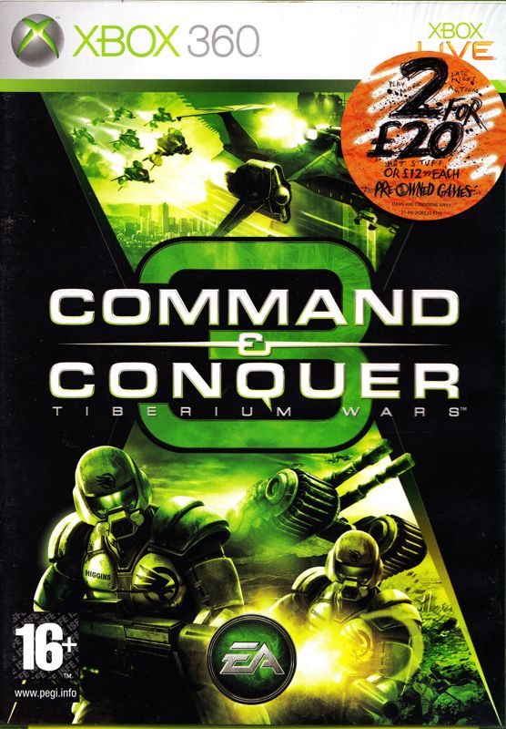 Command & Conquer: Red Alert 3 box art for Xbox 360
